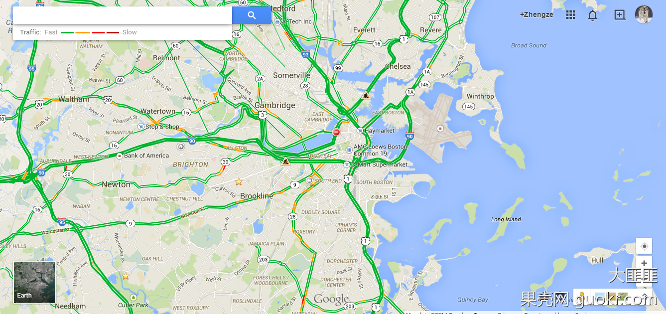 谷歌地图google map的实时路况原理是什么?