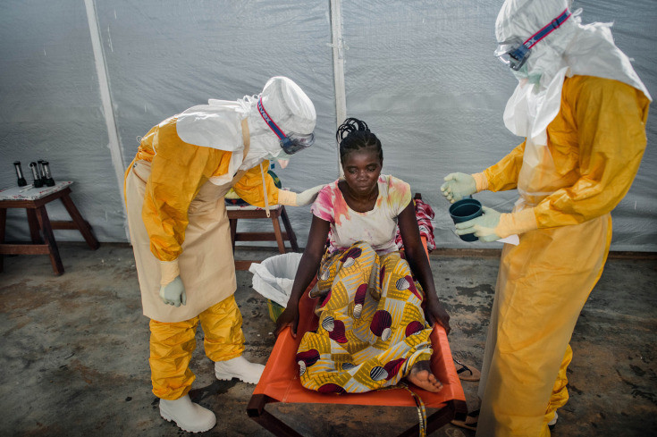 埃博拉病毒感染者病人图片