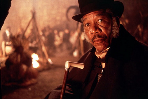 电影中，摩根·弗里曼饰演废奴会的领袖之一乔德森。
