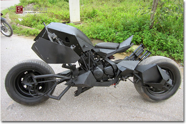 越南的简化版蝙蝠摩托车