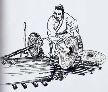 中国古代传说中发明轮子的奚仲（cbc）