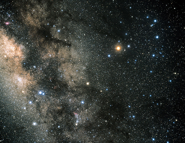 天蝎座星空图片真实图片
